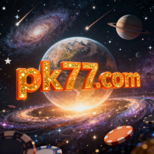 Novo logo da pk77.com